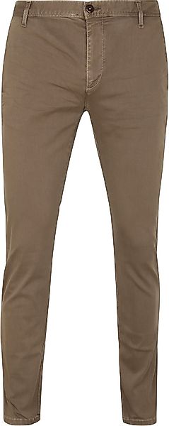 Alberto Rob Stretch Chino Beige - Größe W 29 - L 32 günstig online kaufen