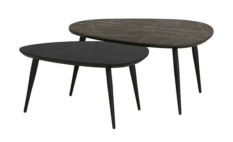 uno Couchtisch 2er Set  Dortmund ¦ schwarz ¦ Maße (cm): B: 60 H: 45 Tische günstig online kaufen