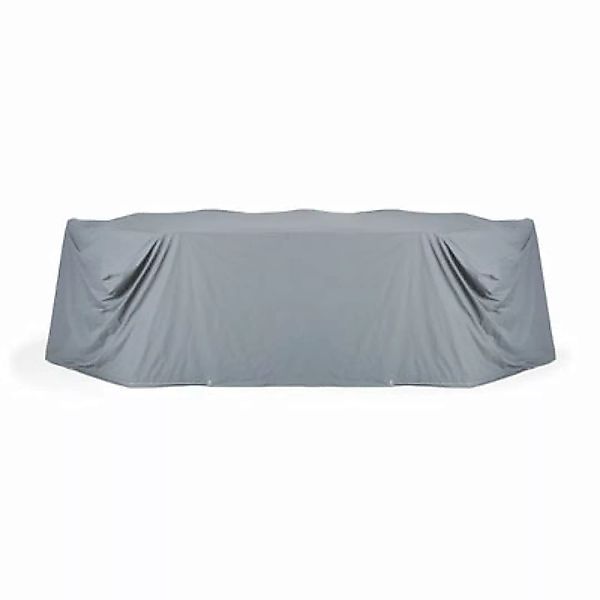 Schutzhülle Outdoor textil grau / Für Essgruppen: Tisch 250 cm+ 10 Stühle - günstig online kaufen