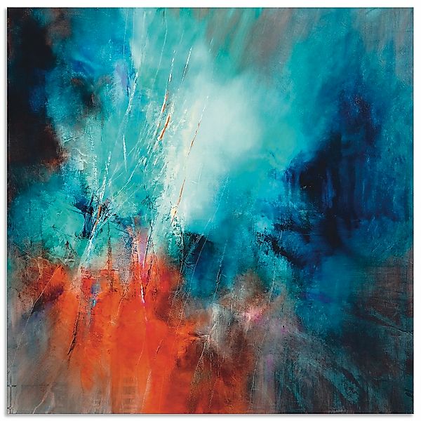 Artland Wandbild "Frühling im Eistobel" Gegenstandslos 1 Stk. tlg. als Alub günstig online kaufen