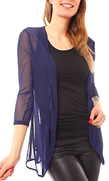 Muse Cardigan Mesh Cardigan Jäckchen transparent günstig online kaufen