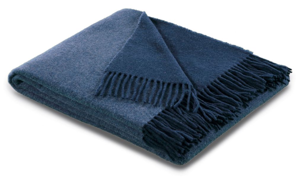 Biederlack Plaid "teal-green" im Doubleface-Look günstig online kaufen