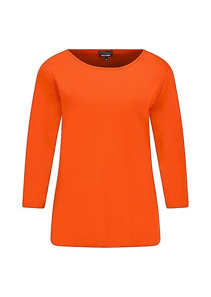 GOLDNER Kurzarmshirt "Basic Shirt mit U-Boot-Ausschnitt" günstig online kaufen