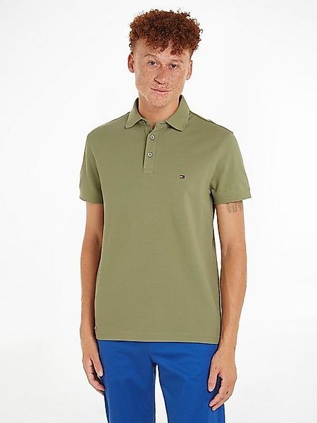 Tommy Hilfiger Poloshirt 1985 SLIM POLO aus leicht strukturiertem Piqué-Mat günstig online kaufen