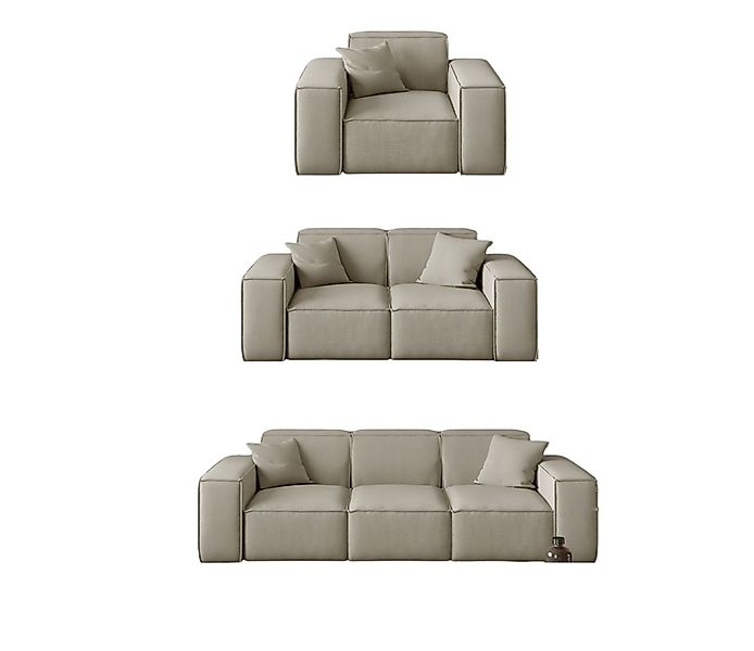 Fun Möbel Polstergarnitur Sofaset Designersofa CELES günstig online kaufen