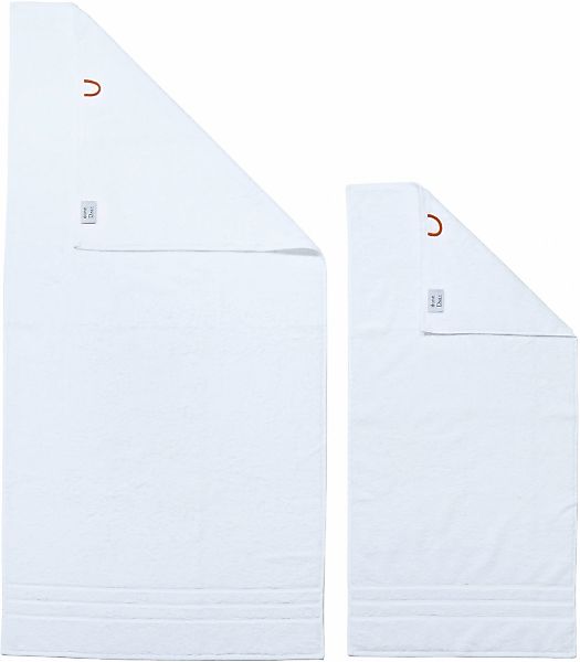 done. Handtuch Set "Daily Uni" Set 6 tlg. Walkfrottier saugfähiges Walkfrot günstig online kaufen