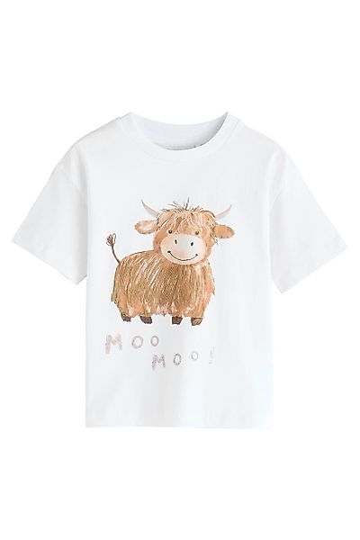 Next T-Shirt Kurzarm-T-Shirt mit Grafik-Print aus günstig online kaufen
