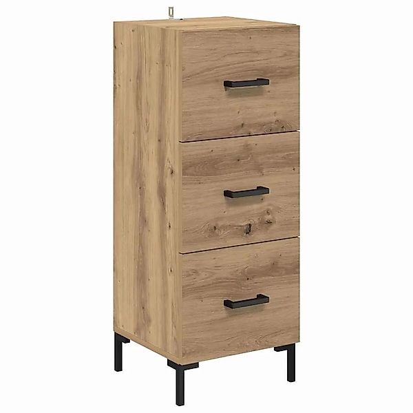 vidaXL Sideboard Artisan-Eiche 34,5 x 34 x 90 cm Holzwerkstoff 881559 günstig online kaufen