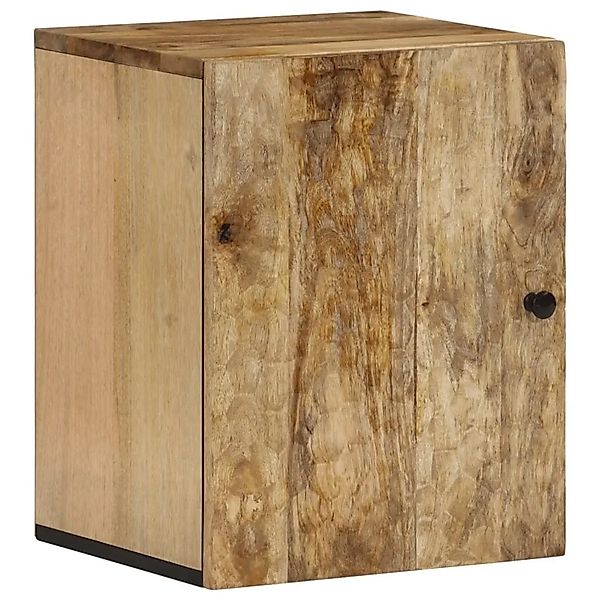vidaXL Bad-Wandschrank 38x33x48 cm Massivholz Mango 356911 günstig online kaufen