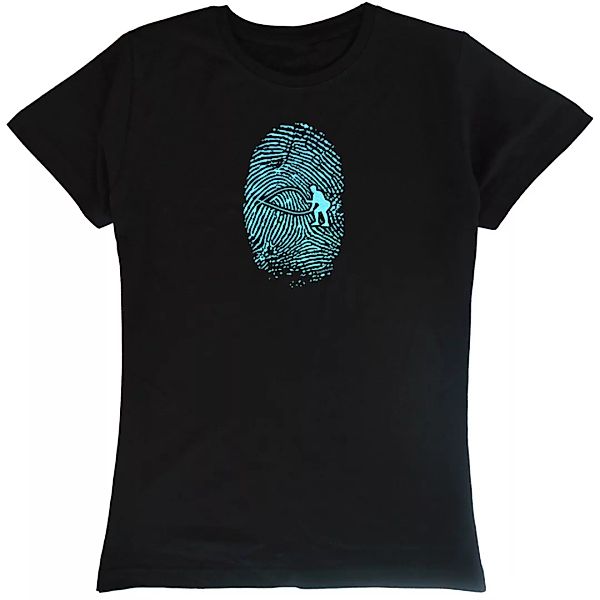 Kruskis Crossfit Fingerprint Kurzärmeliges T-shirt S Black günstig online kaufen