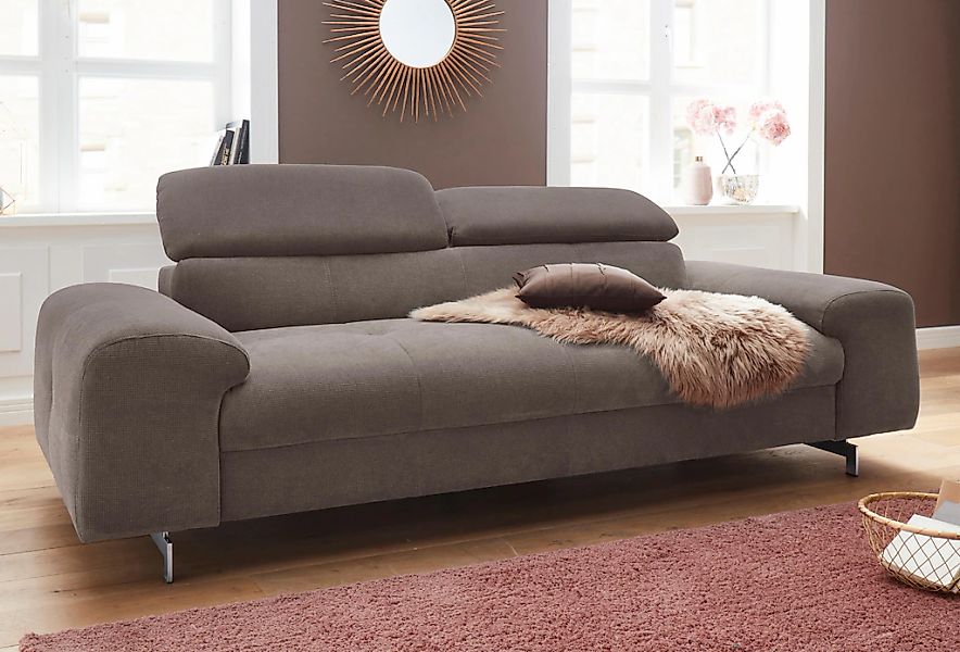 COTTA 3-Sitzer »Chef« mit Kopfteilverstellung günstig online kaufen