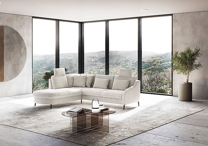 sit&more Ecksofa »Soul L-Form«, wahlweise mit Bettfunktion und Bettkasten o günstig online kaufen