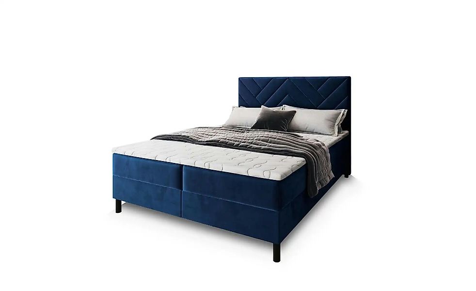MASSENO Boxbett mit Bettkasten Rokis ¦ blau ¦ Maße (cm): B: 180 H: 98 Bette günstig online kaufen