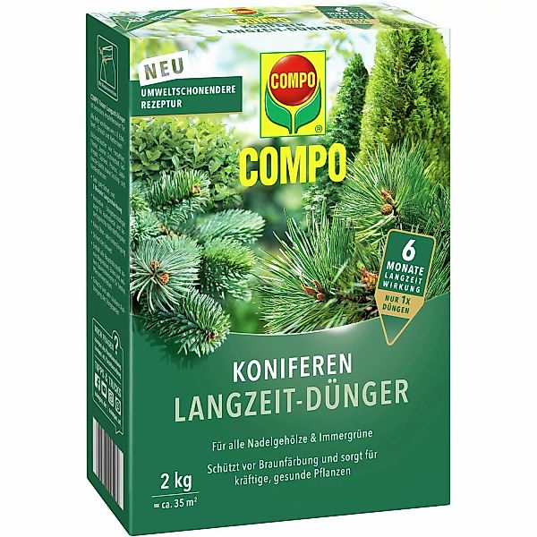 Compo Koniferen Langzeit-Dünger 2 kg günstig online kaufen