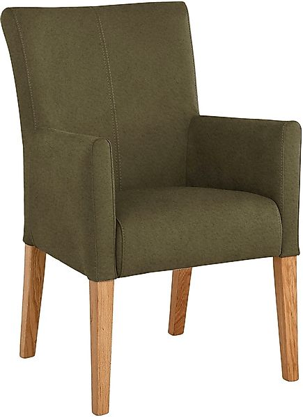 Home affaire Armlehnstuhl »King BESTSELLER!« () Luxus-Microfaser Esszimmers günstig online kaufen