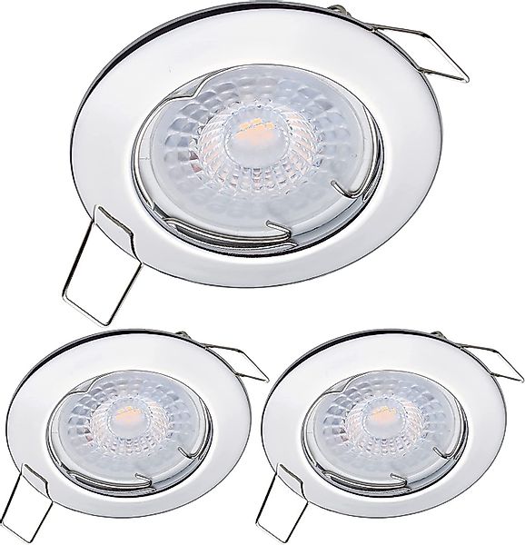Oktaplex lighting LED Einbaustrahler 3 Stück günstig online kaufen