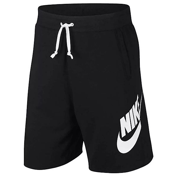 Nike Sportswear Alumni Shorts Hosen L Black / Black / White / White günstig online kaufen