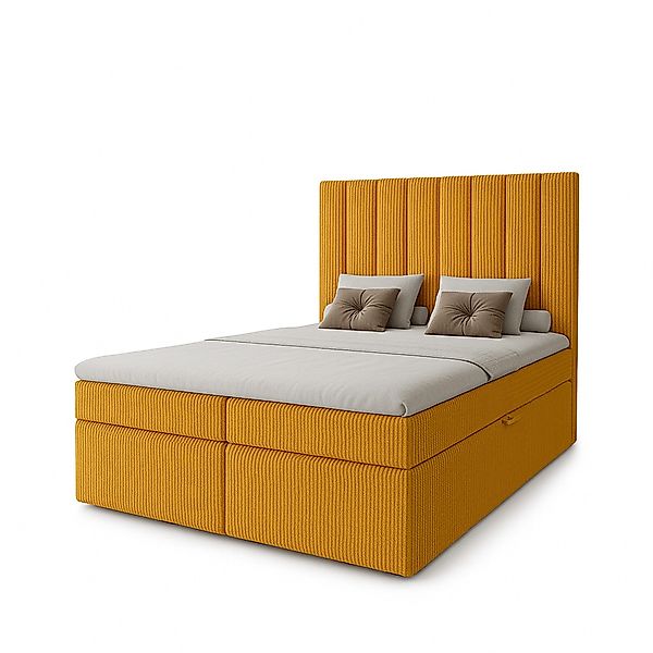 MARPUR Boxspringbett NERO MIL (Boxspringbett, Bettkasten, günstig online kaufen