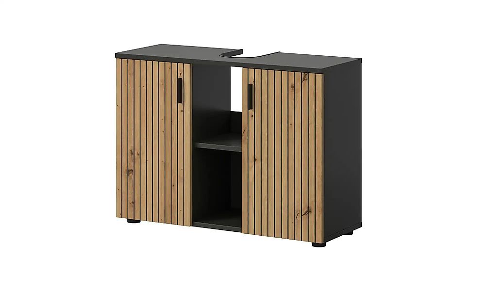 Waschbeckenunterschrank  Mönchsee ¦ grau ¦ Maße (cm): B: 80 H: 59 Schränke günstig online kaufen