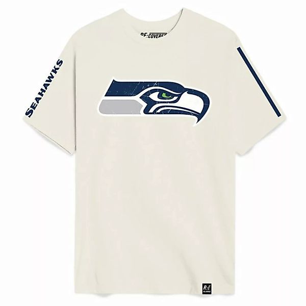 Recovered Print-Shirt Re:Covered NFL Seattle Seahawks ecru günstig online kaufen