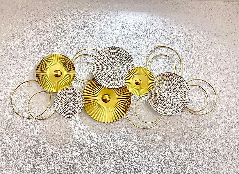 MF Wanddekoobjekt Sixo Gold Edition Metall günstig online kaufen