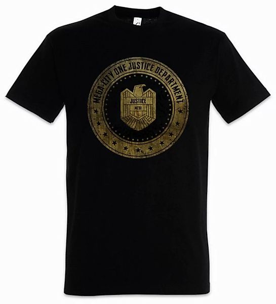 Urban Backwoods Print-Shirt Mega City One Justice Dept Logo I Herren T-Shir günstig online kaufen