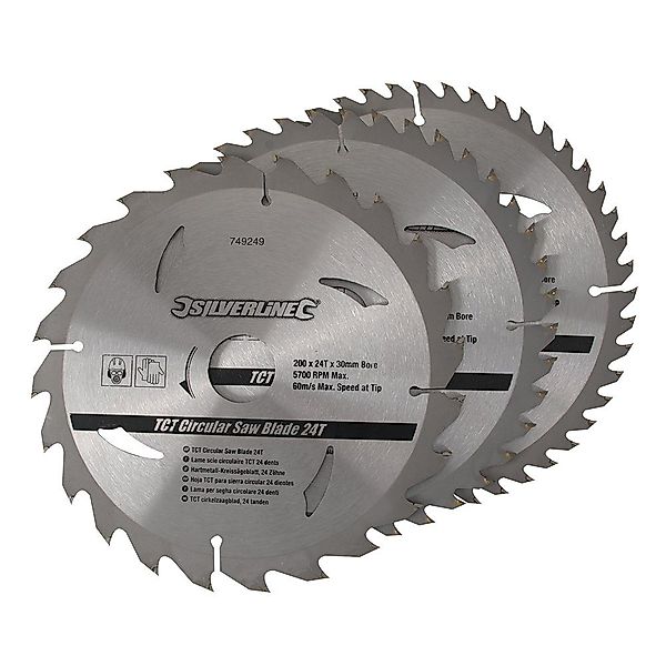 Kreissägeblatt Hartmetall Kreissägeblätter Set 200 x günstig online kaufen