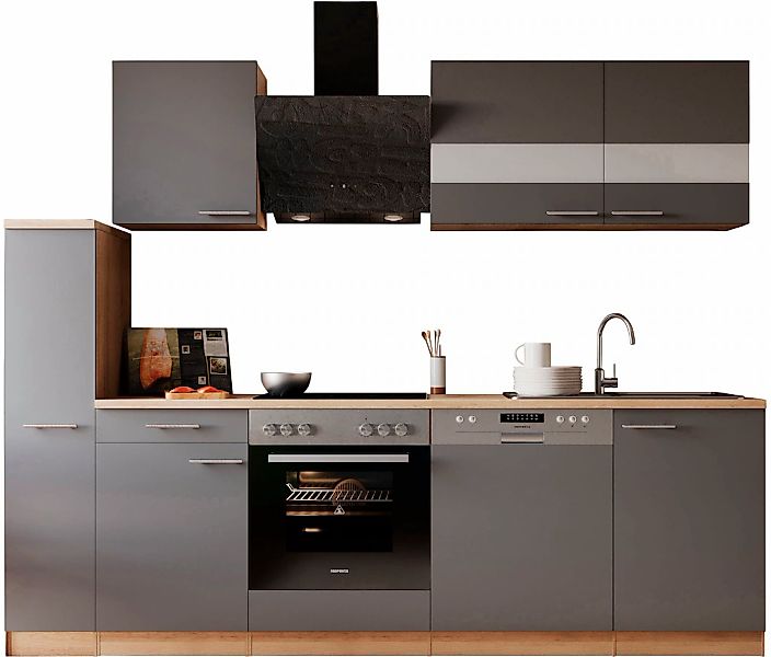 RESPEKTA Küche "Merle" Breite 250 cm, mit Soft-Close, in exklusiver Konfigu günstig online kaufen