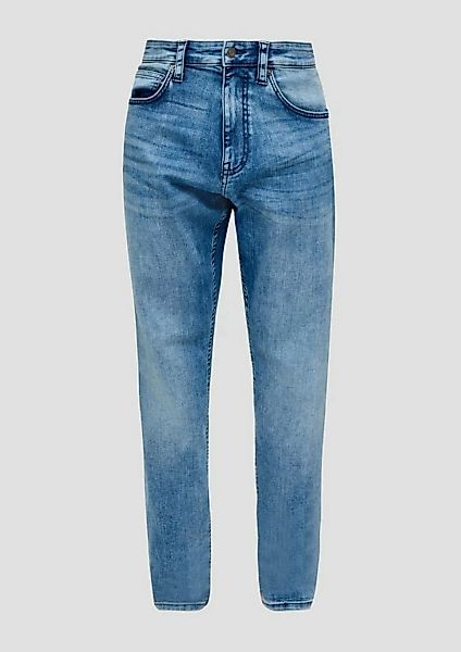 s.Oliver Tapered-fit-Jeans mit Label-Badge günstig online kaufen