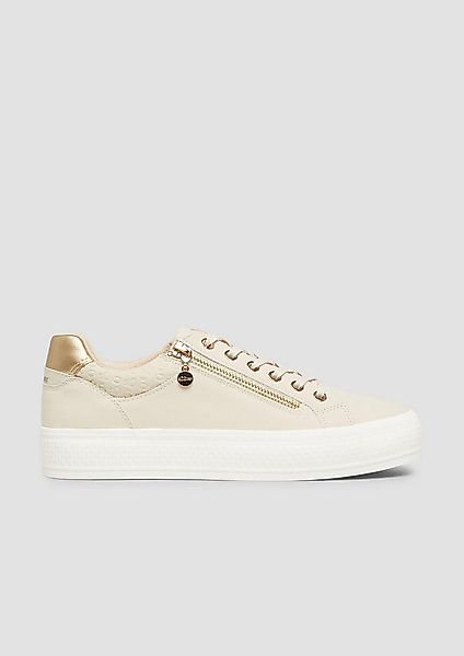 s.Oliver Sneakers Sneaker Sneaker mit Reißverschluss und Gummisohle günstig online kaufen