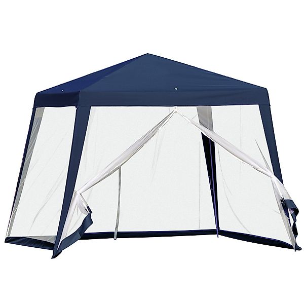Outsunny Pavillon Partyzelt, Wetterfest, Zelt mit günstig online kaufen