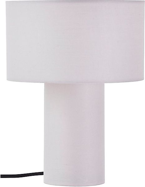 my home Tischleuchte Alrik - Lampe mit Stoffschirm, Ein-/Ausschalter, ohne günstig online kaufen