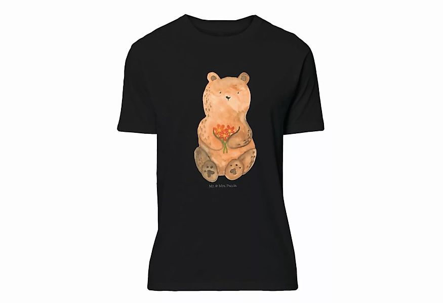 Mr. & Mrs. Panda T-Shirt Dankbär - Schwarz - Geschenk, Shirt, Lustiges T-Sh günstig online kaufen