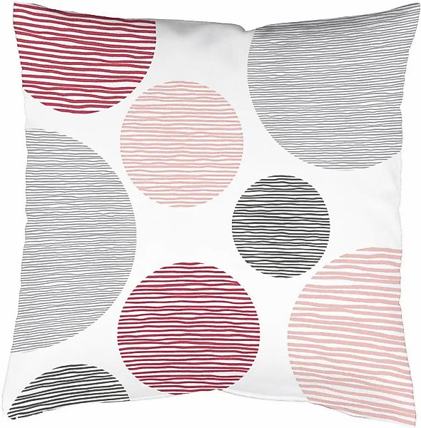 Vision S Dekokissen "BORDEN" Kissenhülle ohne Füllung. 1 Stück günstig online kaufen