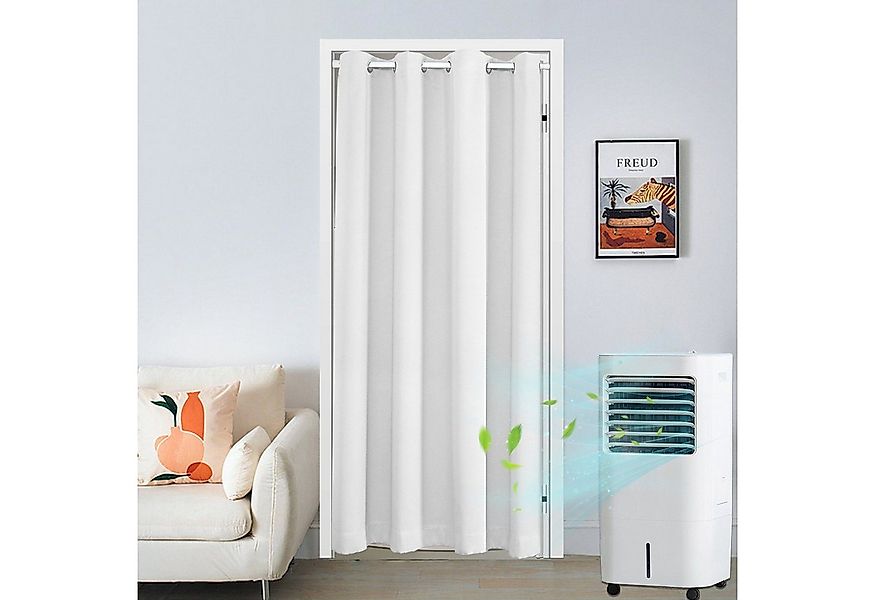 BYSURE Türvorhang (1 St), Ösen, blickdicht, Thermovorhang für Schlafzimmer, günstig online kaufen