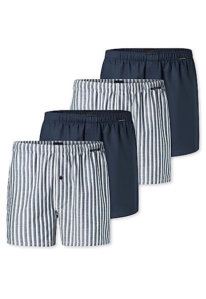 Schiesser Boxershorts 4er Pack Web (Spar-Set, günstig online kaufen