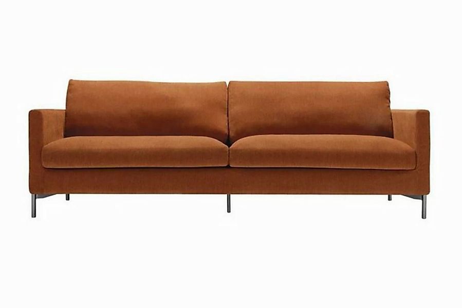 daslagerhaus living 4-Sitzer Sofa 4 Sitzer Impala Stoff Moss grün günstig online kaufen