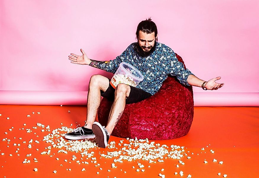 Sitting Point Sitzsack Fluffy 120 l Grün günstig online kaufen