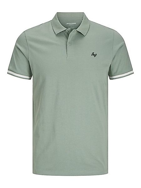 Jack & Jones Poloshirt JJEJERSEY LOGO POLO SS SN mit Logo Stickerei günstig online kaufen