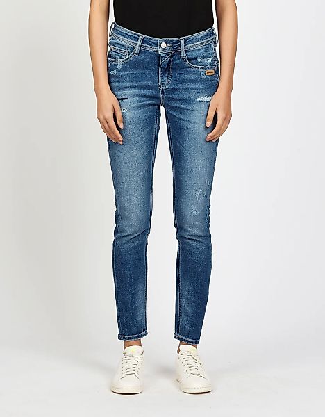 GANG Relax-fit-Jeans "94AMELIE", mit Used-Effekten günstig online kaufen