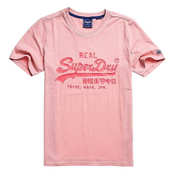 Superdry Vintage Logo Ac Kurzarm T-shirt M Soft Pink günstig online kaufen