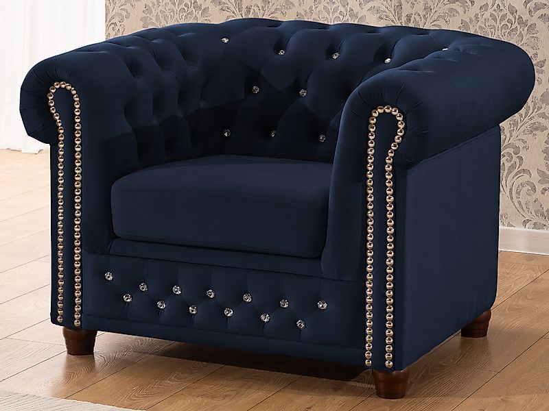 S-Style Möbel Chesterfield-Sessel Cleo Blink aus günstig online kaufen