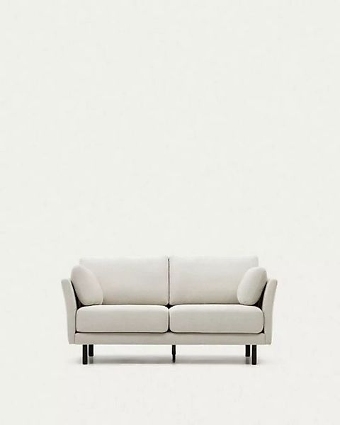 Natur24 Sofa 2-Sitzer Sofa Gilma 170 x 83 x 83 cm Chenille Beige Stuhl Couc günstig online kaufen
