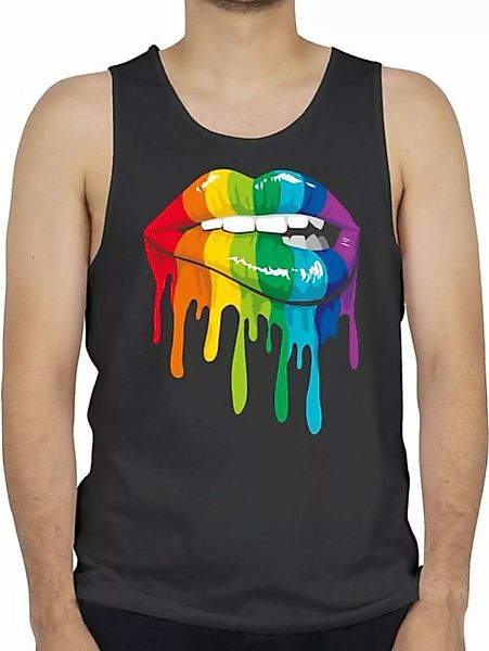 Shirtracer Tanktop Lippen LGBT & LGBTQ LGBT Kleidung günstig online kaufen