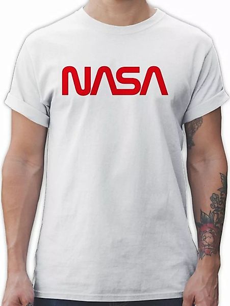 Shirtracer T-Shirt Nasa - Raumfahrt Astronaut Mondlandung Weltraum Nerd Ges günstig online kaufen