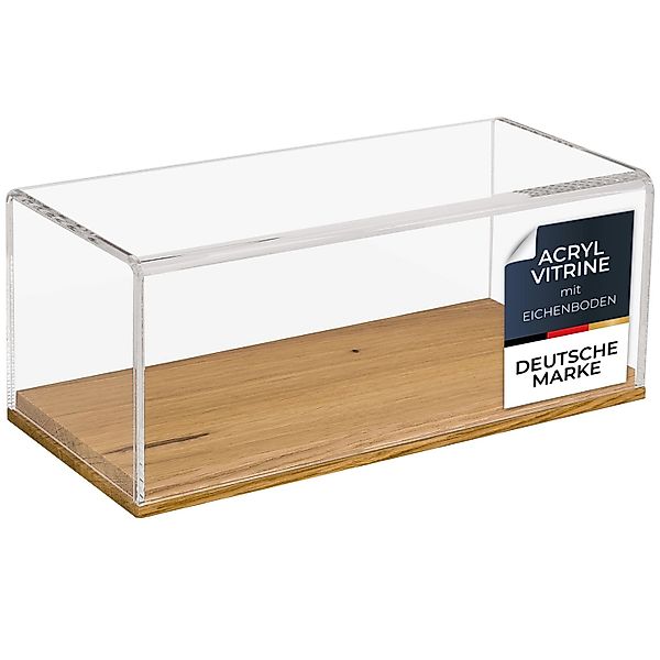 HMF 46872 Acryl Vitrine Schaukasten mit Holzsockel für Modellautos 27 x 12 günstig online kaufen