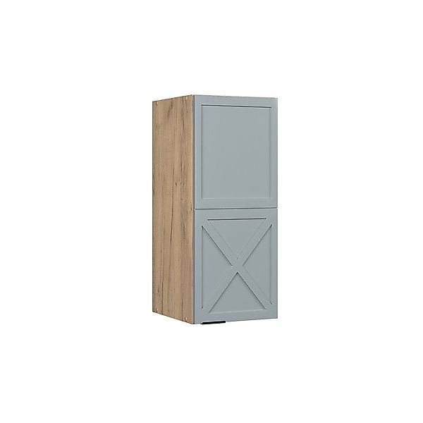 Vicco Hängeschrank Fame-Line, Hellblau-grau/Goldkraft Eiche, 30 günstig online kaufen