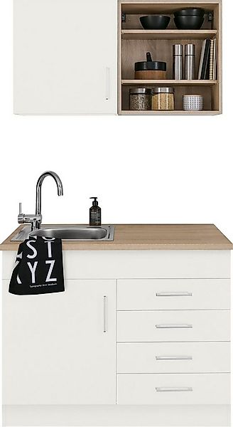 KOCHSTATION Pantryküche KS-Mali, Breite 100 cm, wahlweise mit E-Geräten günstig online kaufen