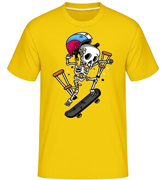 Skeleton Skateboarding · Shirtinator Männer T-Shirt günstig online kaufen