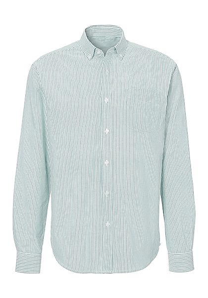 H.I.S Langarmhemd "Regular-fit" Oxfordhemd langarm mit Button-down-Kragen a günstig online kaufen